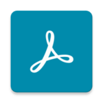 Logo of Adobe Scan android Application 